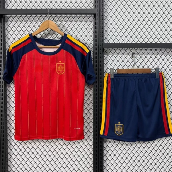 Spain Home Soccer Jersey 2025/26 Adult