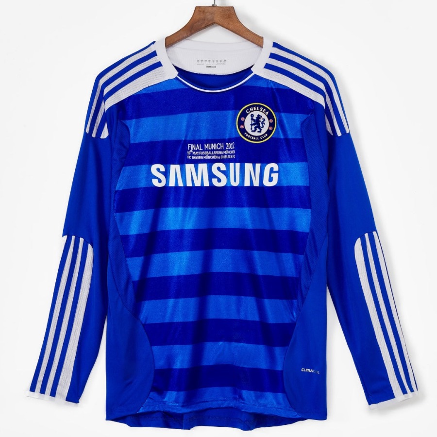 Chelsea Home 2011-2012 Retro Long Sleeve Jersey