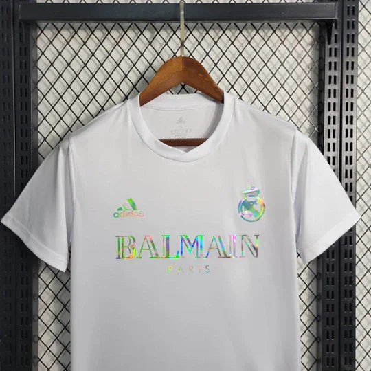 Real Madrid White 2023-2024 Soccer Jersey