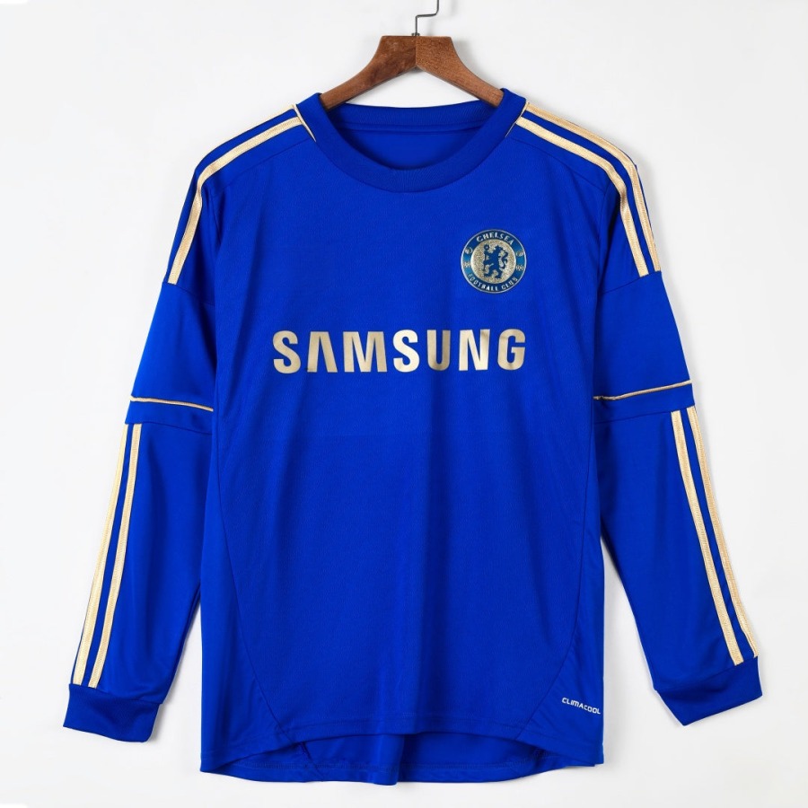 Chelsea Home Retro Long Sleeve Jersey 2012-2013