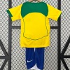 Brazil Youth Retro Soccer Jersey 2004