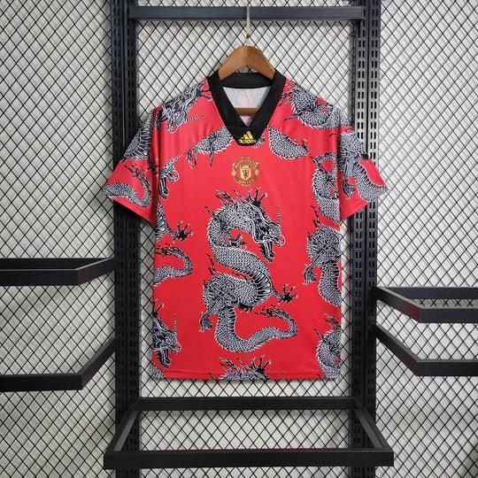 Manchester United Retro 2019-2020 Dragon Soccer Jersey