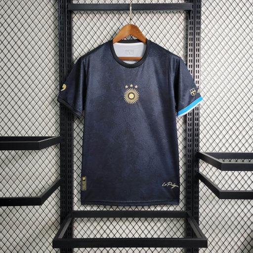 Argentina 2023-24 La Pulga Black Special Edition Soccer Jersey