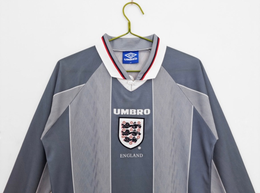 England 1996 Away Long Sleeve Jersey