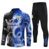 Real Madrid 2025/26 Blue Dragon Soccer Jersey