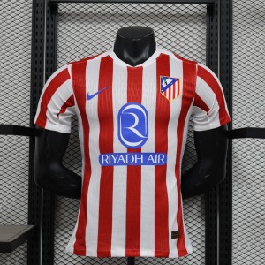 Atlético Madrid Home Soccer Jersey 2025/26