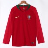 82966edd2e2ebc7da5d80babefbc126f.jpg Portugal Home Long Sleeves Jersey 2018 Retro