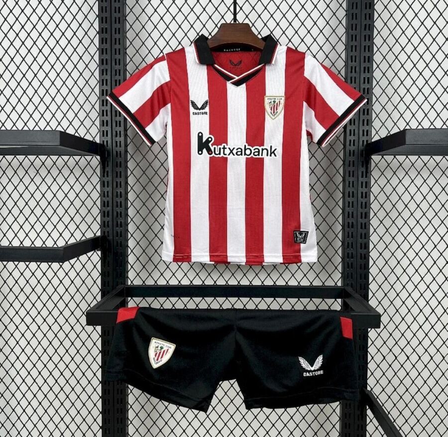 Athletic Bilbao Home 2025/26 Youth Jersey