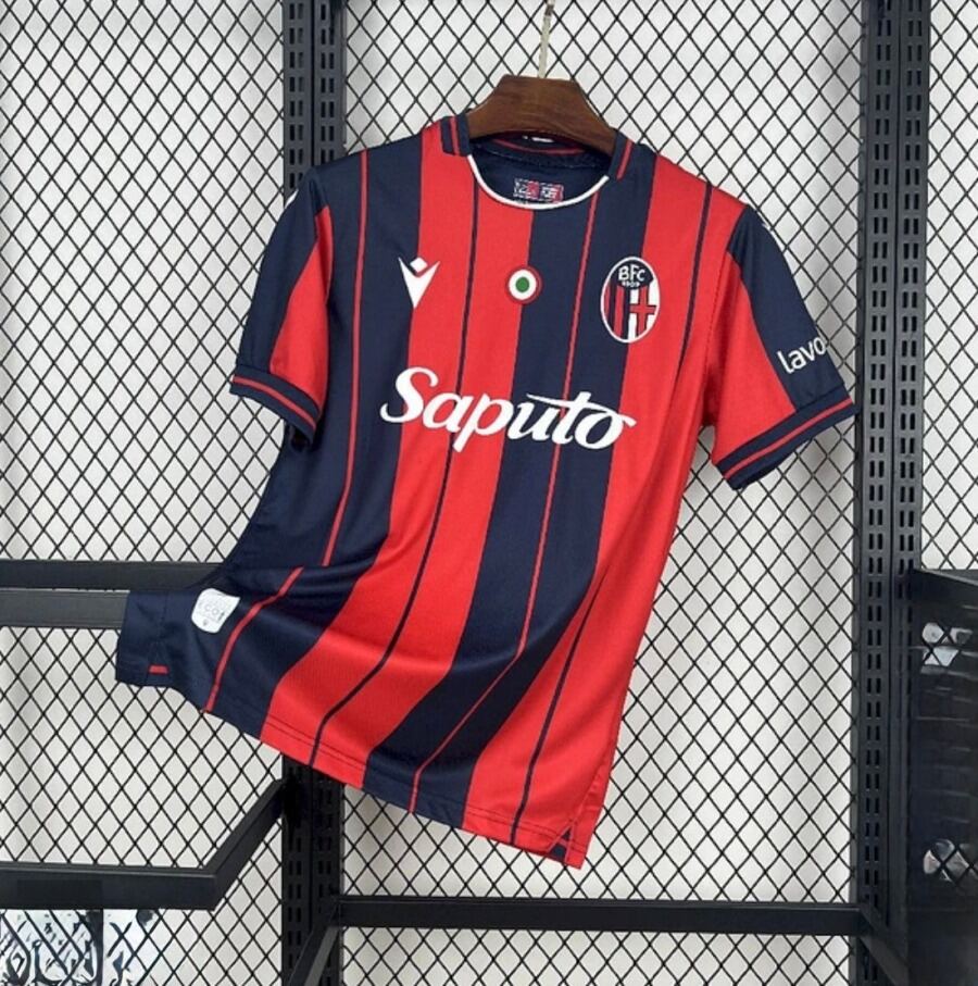 Bologna Home 2025/26 Soccer Jersey