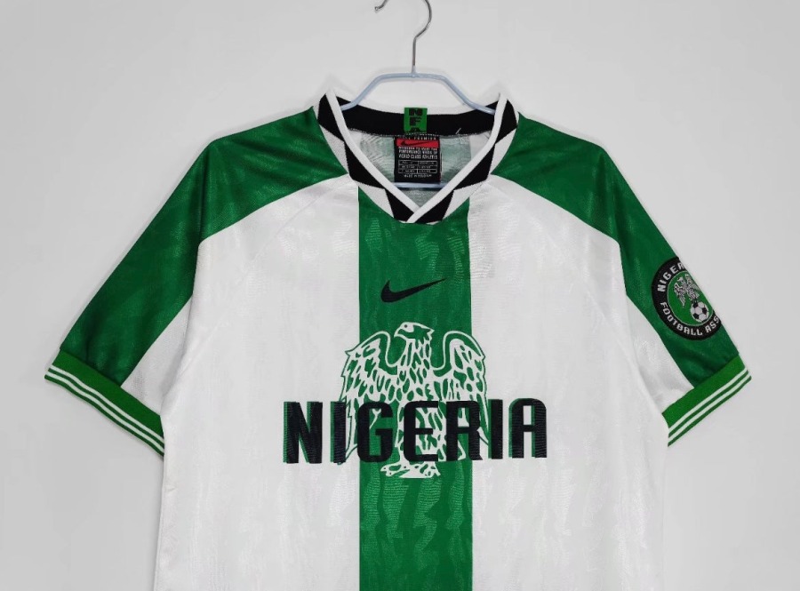 Nigeria Away 1996 Soccer Jersey
