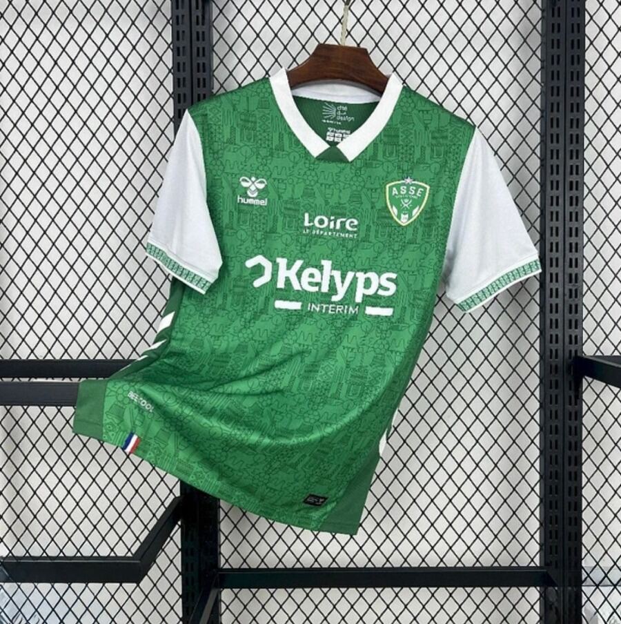ASSE Home 2025/26 Soccer Jersey