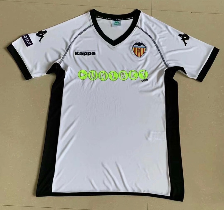 Valencia CF 2010/11 Home Soccer Jersey