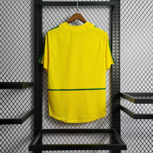 Brazil Retro 2002 Soccer Jersey