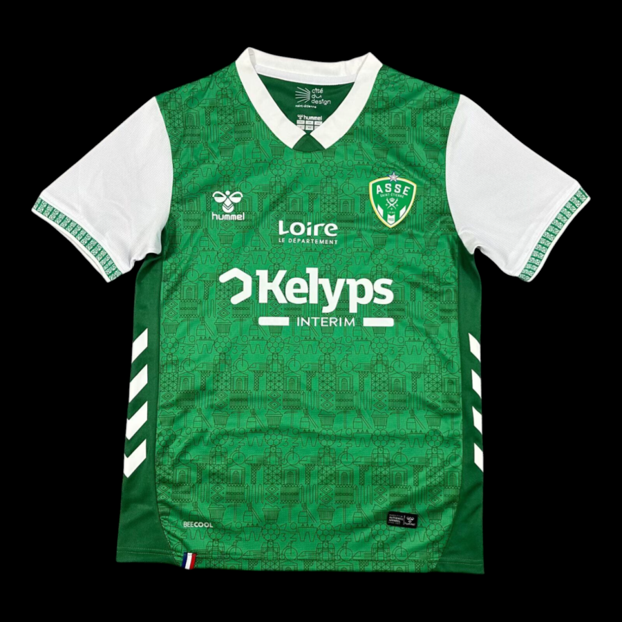 Saint-Étienne Home 2025/26 Soccer Jersey