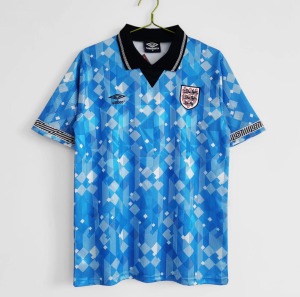 England Third Soccer Jersey 1990