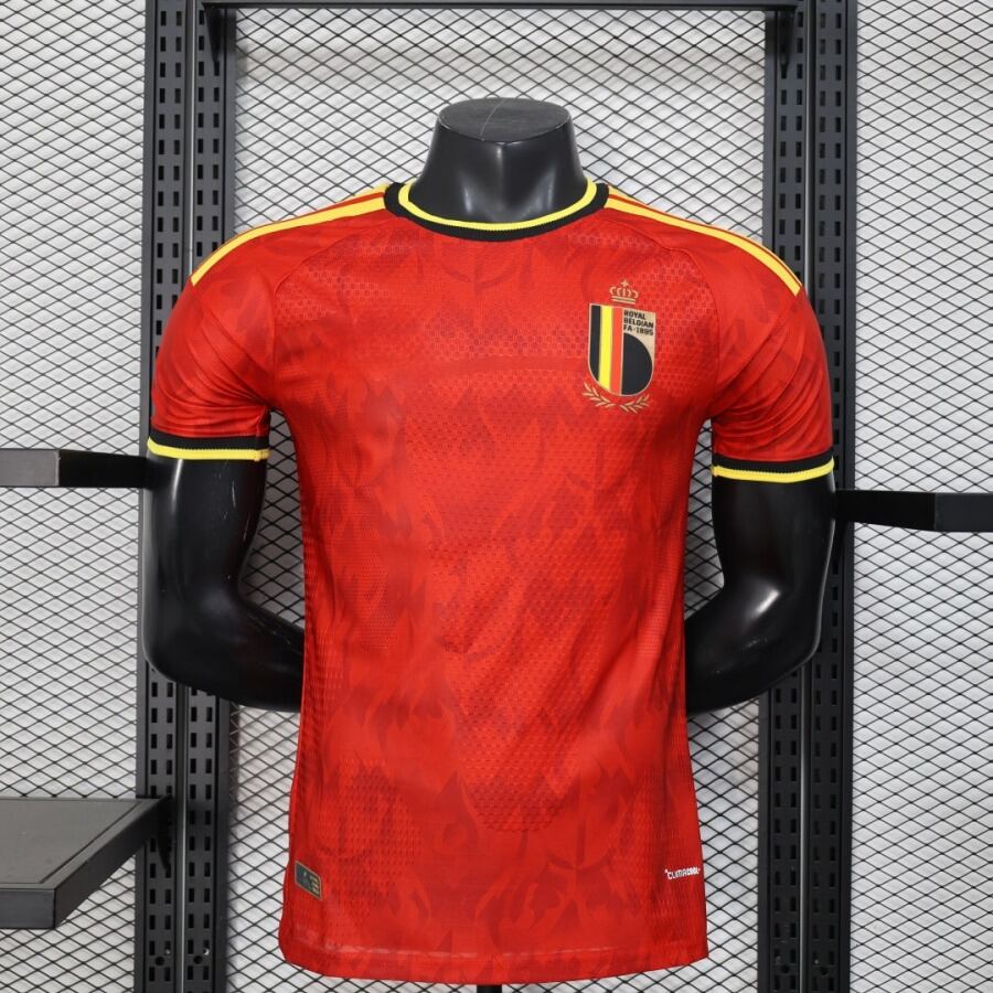 Belgium Home 2025/26 Player Soccer Jersey