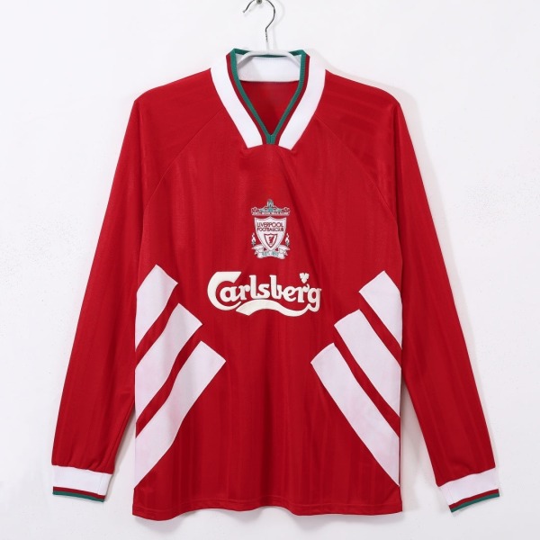 Liverpool Home Soccer Jersey Long Sleeve 1993-1995
