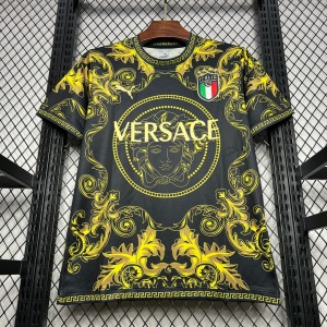 9e0ba45b60210e557dbc666fd4474901.jpg Italy 24/25 Special Edition Yellow Soccer Jersey