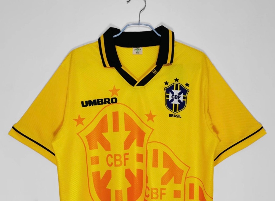 Brazil 1994 Home Soccer Jersey