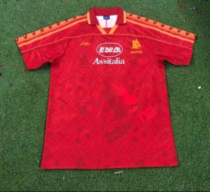 AS Roma 1995/96 Home Jersey
