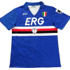 Sampdoria Home 1991/92 Soccer Jersey