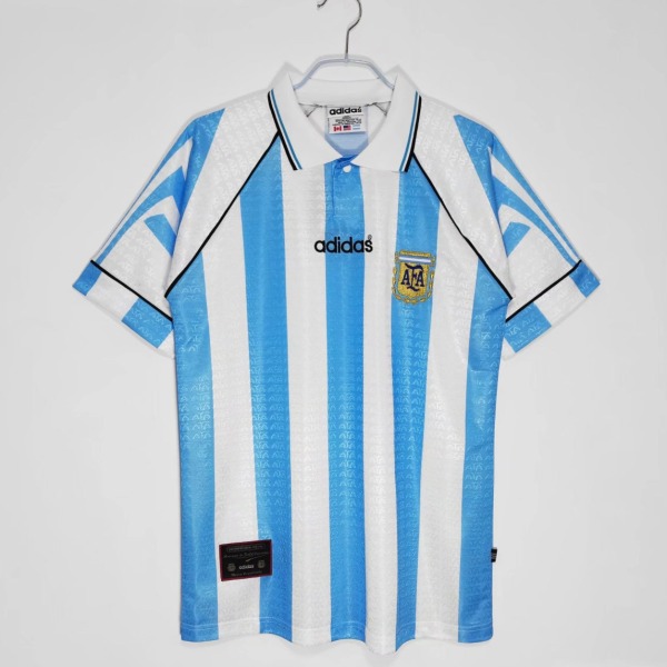 Argentina Home Soccer Jersey 1996