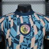 Manchester City Blue Retro Soccer Jersey 2024-25