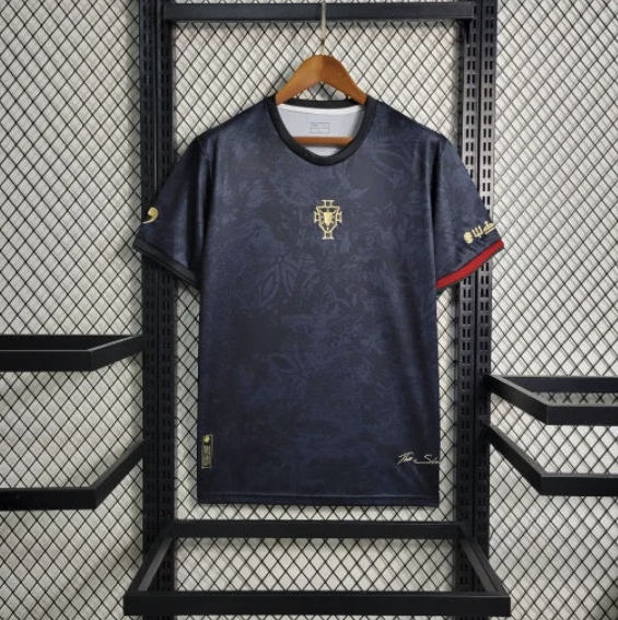 Portugal 2024/25 Black Special Edition Soccer Jersey