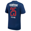 PSG 24/25 Champions Flocked Jersey