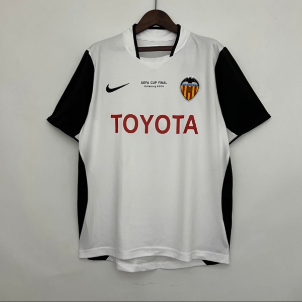 Valencia CF 2003/04 Home Soccer Jersey