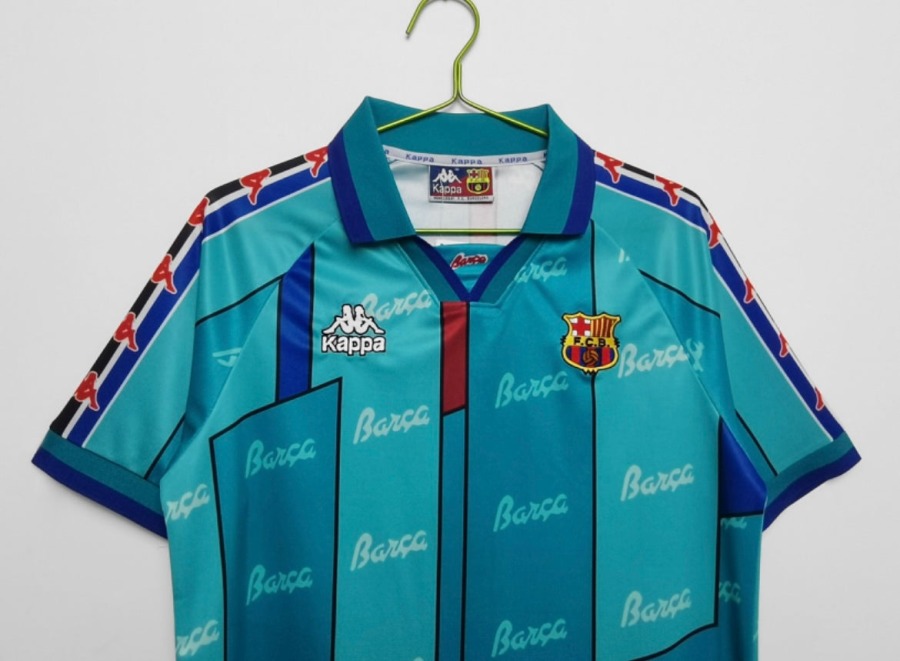 FC Barcelona Away 1996/97 Soccer Jersey