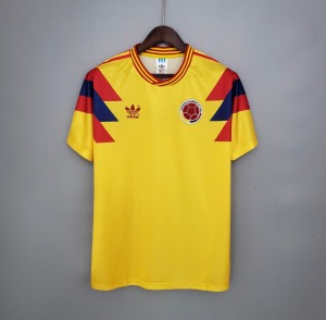 Colombia Home 1990 Soccer Jersey