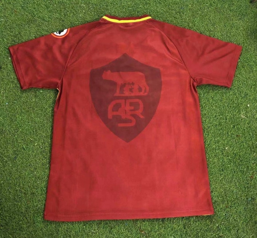 AS Roma 1997/98 Home Soccer Jersey