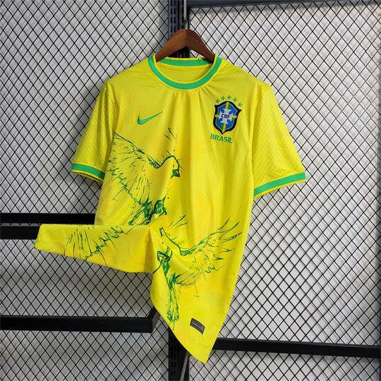 Brazil Special Edition Yellow Bird Soccer Jersey 2024/25
