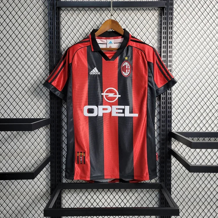 AC Milan Retro 1999 Soccer Jersey