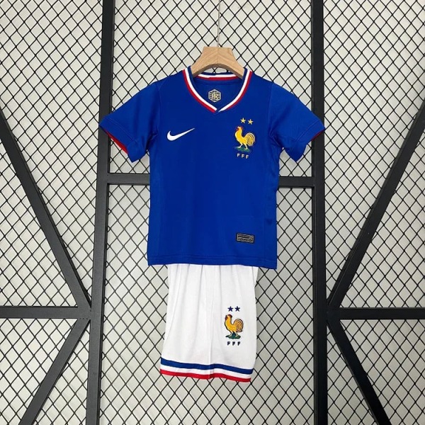 Youth France National Team Premium Soccer Jersey