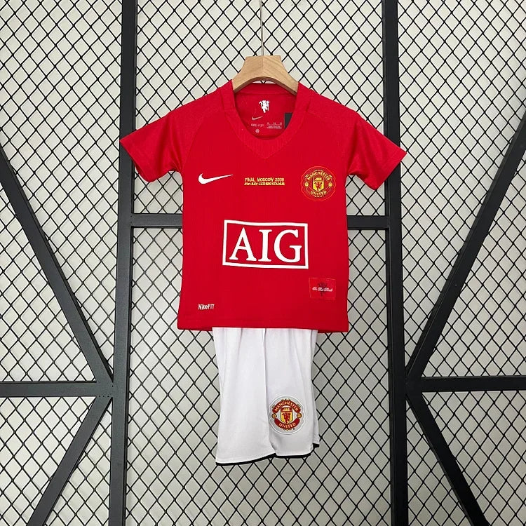 Manchester United Retro 2008 Youth Jersey