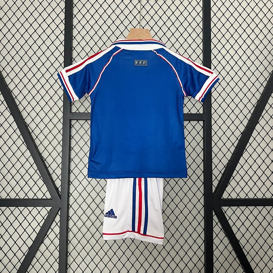 France Retro 1998 Youth Jersey