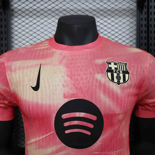FC Barcelona Pink Special Edition Soccer Jersey 2024-25