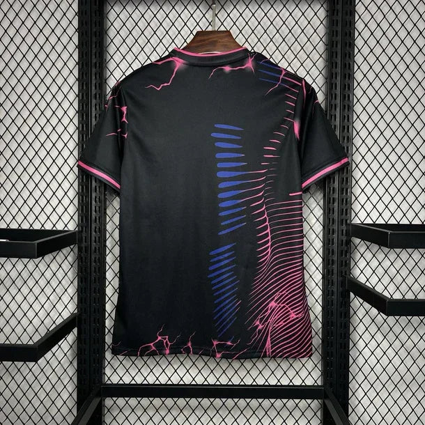 Real Madrid Black Pink Panther Soccer Jersey 2024/25