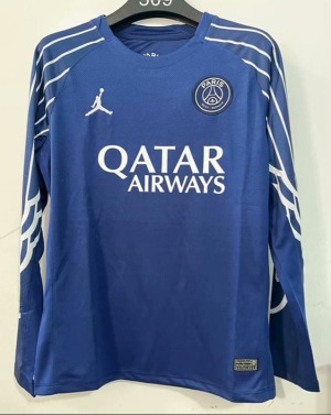 PSG 25/26 Blue Long Sleeve Jersey