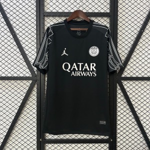 PSG 2024/25 Black Authentic Soccer Jersey
