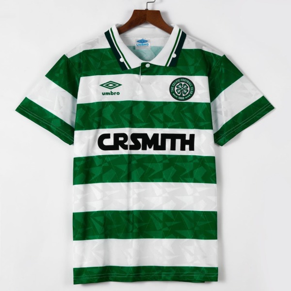 Celtic Home Retro Soccer Jersey 1989-1991