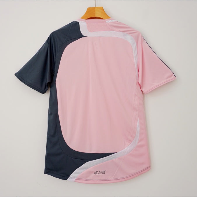 Benfica 2007-2008 Pink Retro Soccer Jersey