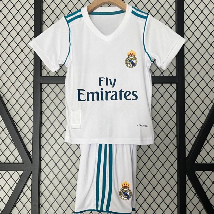 Real Madrid Retro Home Youth Jersey 2017-2018