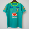 Brazil Training Soccer Jersey Green 2004 Retro