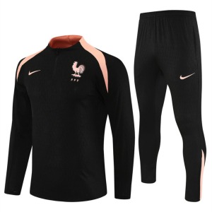 France 2025/26 Black Premium Edition Soccer Jersey