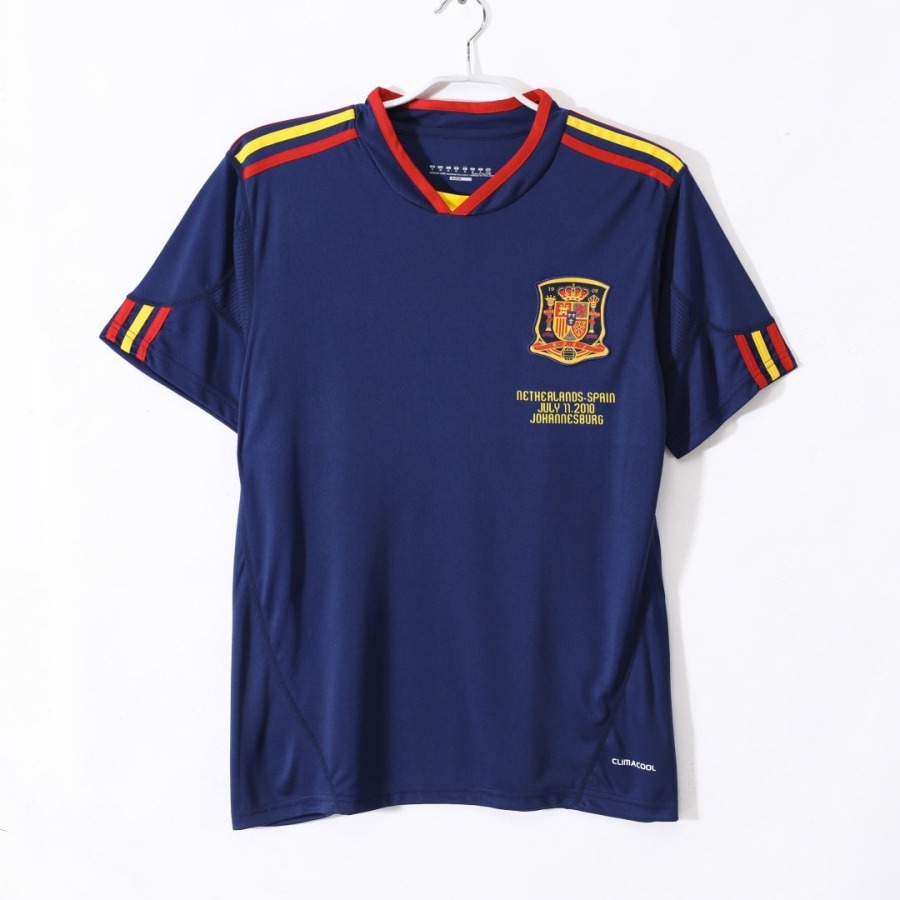 Spain Away Jersey 2010 Retro