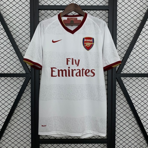 Arsenal Away Retro Soccer Jersey 2007-2008