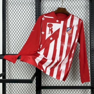 Atletico Madrid Long Sleeve Jersey 2025-26